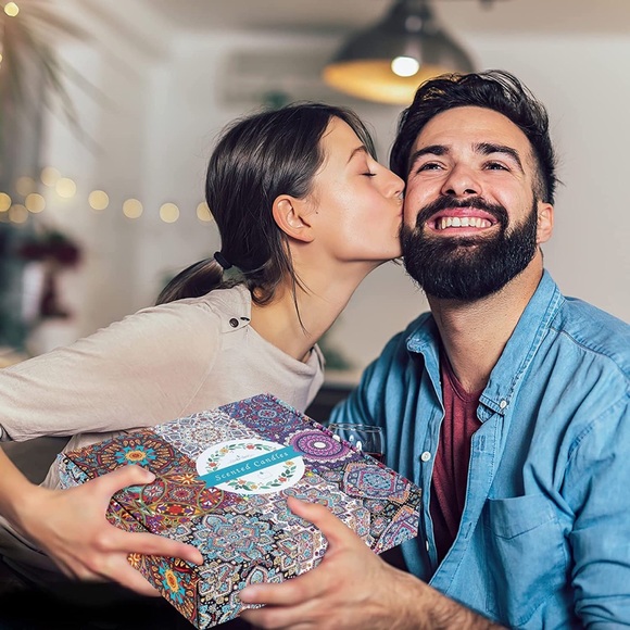 Aromatherapy Scented Soy Wax Candles Portable Travel Jar Gift Set 9-Pack - Picture 5 of 7